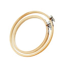 2Pcs Embroidery Circle Cross Stitch Hoops Bamboo Ring Sewing Frame Art Craft