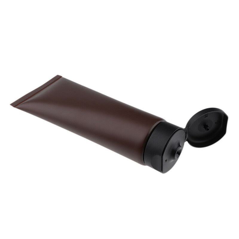 100ml Soft Flip Cap Plastic Empty Squeeze Tube Cosmetic Face Wash Gel Body Hand