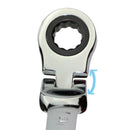 5Pcs/Set Flexible Head Ratcheting Wrench Set Hand Tools Ratchet Handle Wren