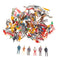 200Pcs Mixed Tiny People Figures Train Architecture DIORAMAS 1:75 1:100