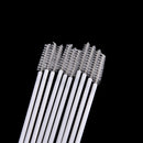 New 10pcs Stainless Steel Straw Reusable Washable Cleaner Cleaning Brush MO