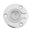 3X Ring Handle Flush Hatch Stainless Steel Pull Lift Marine Boat Hardware 2"