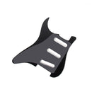 3Ply SSS 11 Holes Strat Electric Guitar Pickguard for FD (Black) A