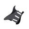 3Ply SSS 11 Holes Strat Electric Guitar Pickguard for FD (Black) A