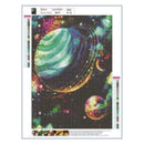 4 Pack Planet DIY 5D Diamond Painting Kits Full Drill Cross Stitch Home Decor