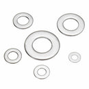105x M3 M4 M5 M6 M8 M10 Stainless Steel Washer Metric Flat Screw Repair Kit Tool