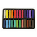 Non-Toxic Hair Chalk Temporary Hair Dye Color's Soft Pastels Salon Set Kit