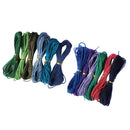 2mm Twisted Cord Rope Braid String Craft DIY Jewelry Making Supply 12 Colors