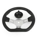 Universal 3-Spoke Steering Wheel for Go Kart Go Cart Scooter Karting Balance Car