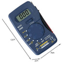 Mini Digital Multimeter Pocket Dmm Ac/Dc Current Voltage Resistance Multite