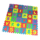 Colorful Alphabet And Numbers Foam Puzzle Play Mat 36