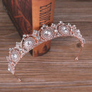 Bride Wedding Crowns And Tiaras Bridal Princess Headbands Crystal Headpiece