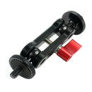 1/4"Clamp Double BallHead Articulating Magic Arm Adapter for Camera LCD Monitor