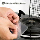 Punch Free 360 Degrees Rotated Kitchen Hooks Plastic Handbag Clothes Ties B
