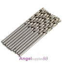 10PCS 2.5mm Micro HSS Twist Drilling Auger bit for Electrical Drill New