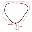 National Wind Clavicle Chain Simple Clavicle Short Necklace Shell Flower Cl