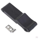 2packs Boat Sailing Flexible Draw Latch, Over-Center, Black Rubber, 4"