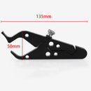 Go Cruise Universal Motorcycle Throttle Lock Cruise Control, Black Aluminum