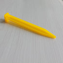 10PCs YELLOW HEAVY DUTY PLASTIC CAMPING & AWNING TENT SAND GROUND PEGS STAKES li
