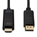 New 1.8M Display Port Male Dp To Hdmi Male Cable Adapter Converter For Pc L O5D3