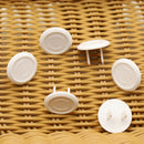 10Pcs us power socket mains plug cover baby child safety protector guard TO.ES