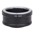 OM-M4/3 Adapter Ring for Olympus OM Lens to MICRO43 Camera OM-D E-M5 E-PM2 hv2n