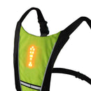 Turn Signal Pack Night Cycling Waterproof Direction Indicator Backpack Vest