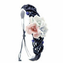 Woven Bracelet Chinese Style Ceramic Flower Bracelet Wrist(Three Colours) T6T8