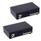 2 Pairs 2-Way AV Switch RCA Switcher 2 In 1 Out Composite Video L/R Audio
