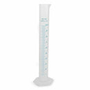 4pcs Set Plastic Graduated Laboratory Measuring Cylinder 10mL,25mL,50mL,1 D Q5Z1