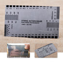 Steel Guitar Bass String Ruler Action Gauge Guide Setup Measuring Tool Luthier
