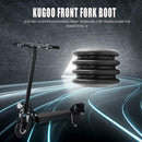 Rubber Electric Scooter Front Fork Dustproof Cover for Kugoo S1 S2 S3 Black