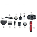 Ufree U-99 Rechargeable 5In1 Multifunction Clipper Set Diy Lettering Hair C
