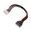 RC 3S Lipo Battery 4Pin JST-EH Plug Balance Charger Cable Extension Black+ReS6U6
