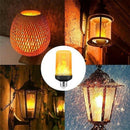1Pc LED Flame Effect Fire Light Bulb E27 Simulated Nature Flicker Lamp DecoS Ew