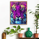 5D DIY Full Drill Diamond Painting Cross Stitch Embroidery Kit (Tiger05)