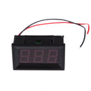 New DC3-30V 2 Wires 0.56 Inches Red LED Voltmeter Panel Voltage Display A