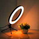 Lightweight Makeup Video Lamp with Adjustable Tripod for Selfies of 6