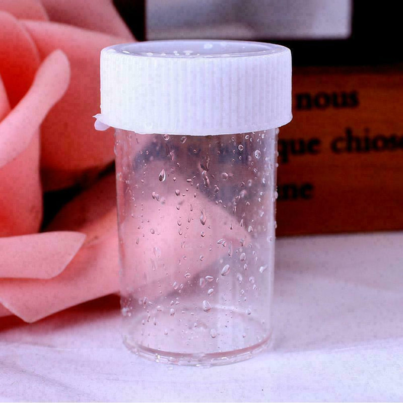 1pcs Clear Empty Plastic Jars Pots Nail Art Glitter Bottle-New P2I8 Cosmeti G6H5