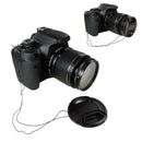 55mm Snap-On Front Lens Caps Cover with String For all types of front-lens lense