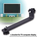 360 Degrees Rotation L Shaped Bracket for TV Computer Type Display Rack A