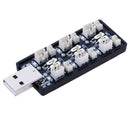 1S LiPo Battery USB Charger Board Adapter 500mA 6CH USB 5V/2A for RC Battery