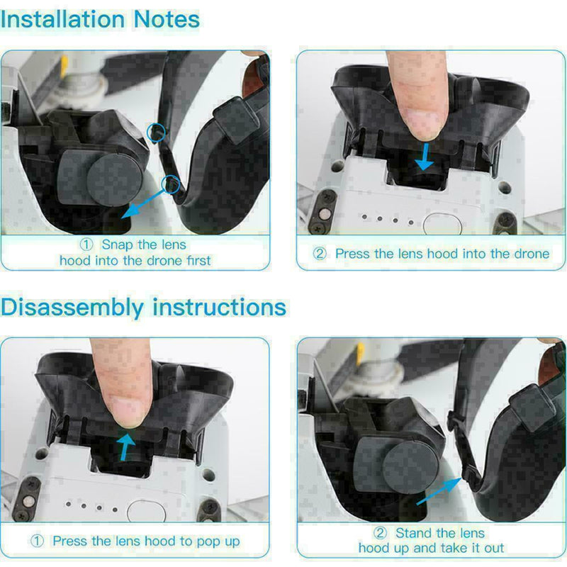 For Dji Mavic Mini Drone Lens Hood Accessories New Y3R7 N3Z7 N9U1 T1O3 M7C7