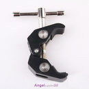 Crab Claw Clamp Tongs Pliers Clip Bracket fr Camera Tripod Monopod