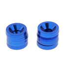 8 Sets Blue M6 License Plate Frame Engine Bay Bumper Fender Screw+ Washer