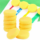 10pcs Round Synthetic Artist Paint Sponge Craft Sponges for Painting Potter