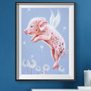 5D DIY Full Drill Diamond Painting Pig Embroidery Mosaic Craft Kits Decor