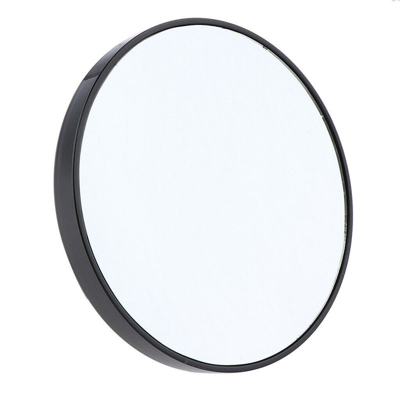 2pcs 15X Magnification Makeup Mirror Travel Bathroom Wall Suction Mirrors