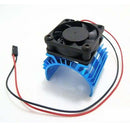 With 5V Cooling Fan For 540 550 3650 Motor Aluminum Heat sink For 1/10 RC Car