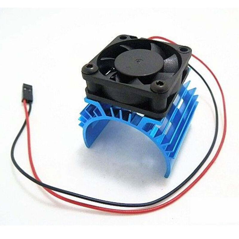 With 5V Cooling Fan For 540 550 3650 Motor Aluminum Heat sink For 1/10 RC Car